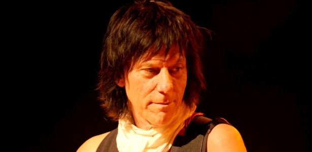 O guitarrista inglês Jeff Beck - Divulgação