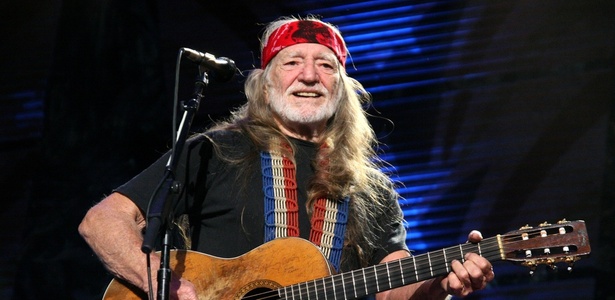 O cantor norte-americano de música country Willie Nelson no festival Farm Aid, nos EUA (04/10/2009) - Getty Images