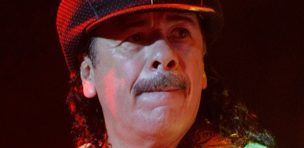 Carlos Santana em apresentação em Las Vegas (27/05/2009) - Getty Images
