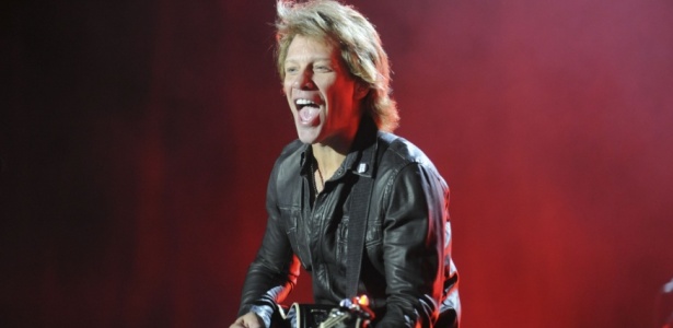 Jon Bon Jovi em show do Bon Jovi em Buenos Aires, Argentina (03/10/2010) - Sergio Goya/UOL