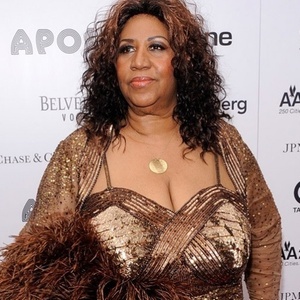 Aretha Franklin em evento (2/11) - Getty Images