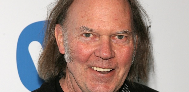 O cantor e compositor canadense Neil Young em evento após o Grammy, em Hollywood, EUA (13/02/2011) - Getty Images