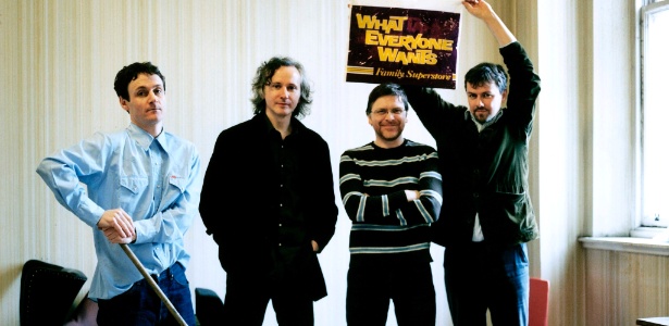 Os integrantes da banda escocesa Teenage Fanclub em foto de divulga??o - Divulga??o