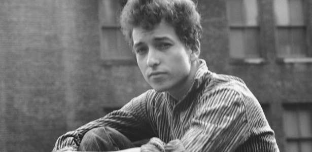 Bob Dylan em foto tirada em Nova York para sua autobiografia "Chronicles Volume One" - AP