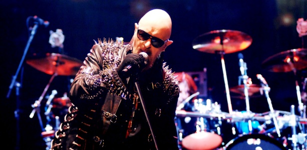 Rob Halford, vocalista do Judas Priest, que se apresentará no Monsters of Rock - Reinaldo Canato/UOL