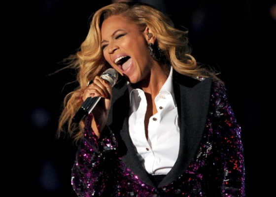 A cantora Beyoncé, que deve ser a atração do fim do ano na Record
