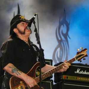 O roqueiro veterano Lemmy, vocal e baixista do Motörhead, se apresenta no Rio de Janeiro - Marco Antônio Teixeira/UOL