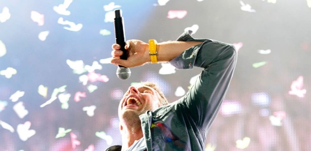 Coldplay conquista público com bom humor e sucessos no Rock In Rio (1/10/2011) - Marco Antônio Teixeira/UOL