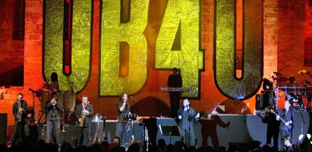 A banda UB40 durante show em festival no Líbano (17/07/2005)