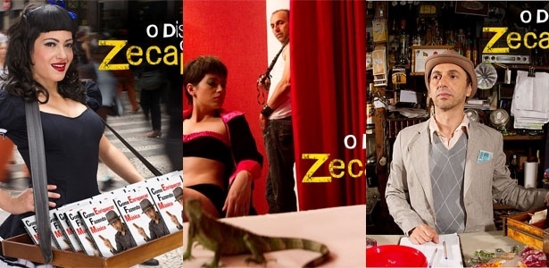 Capas do novo álbum de "O Disco do Ano", de Zeca Baleiro - Fotomontagem/UOL