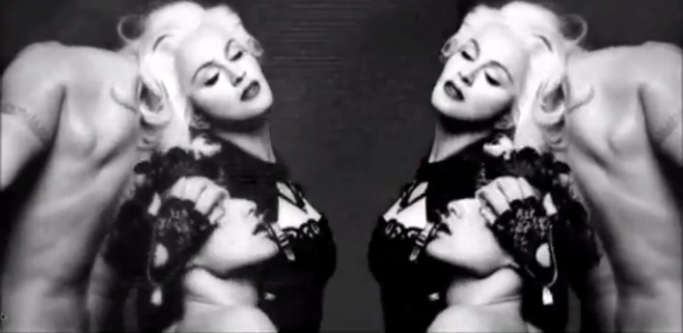 Madonna em cena do clipe "Girl Gone Wild" - Reprodução